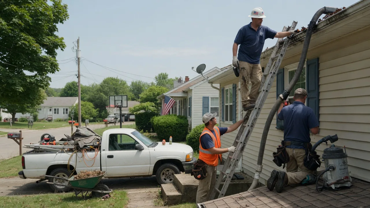 Gutter Installation in Hannibal, MO near me